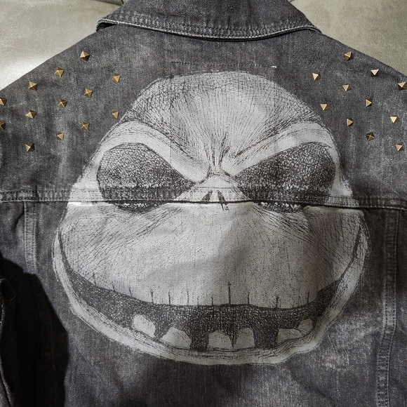 Disney Nightmare Before Christmas Jean Jacket Size  Unisex Small - Picture 3 of 5